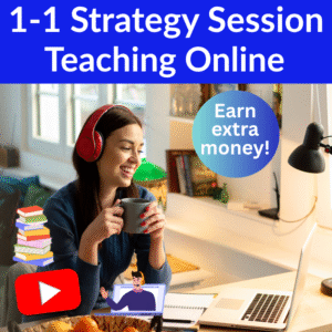 1-on-1 Strategy Session for Teaching Online