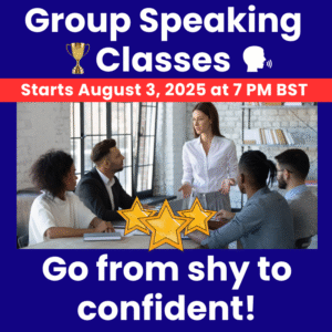 Practice Speaking English With British Harry! 8 Week Course